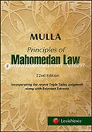Principles Of Mahomedan Law