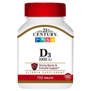 21st Century 25mcg (1000 IU) - 110 Tablets