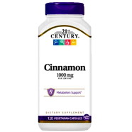 21st Century Cinnamon 1000mg - 120 Capsules