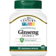 21st Century Ginseng Extract 60 Veg Capsules -343998786