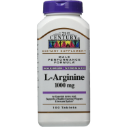21st Century L-Arginine 1000 mg Maximum Strength 100 tablets -524558229