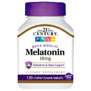 21st Century Melatonin 10mg - 120 Tablets