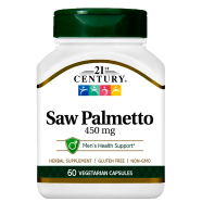 21st Century Saw Palmetto Extract 420mg - 60 Capsules