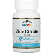 21st Century Zinc Citrate Tablets 50mg 60 Count -524926313