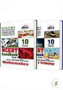NCERT- Mathematics / Science And Technology Handbook Term 1 Class 10 (Set Of 2 Books) 