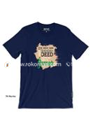 Jannah T-Shirt - L Size (Navy Blue Color)