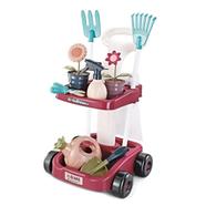 23pcs Gardening potting combination cart creative plant cleaning Housework Toys