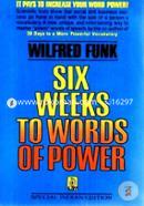 Six Weeks To Words Of Power
