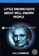 Little Known Facts About Well Known People