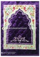 China Soft Muslim Prayer Jaynamaz-জায়নামাজ (Purple) - Any Design