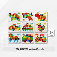 2D Wooden ABC Puzzle