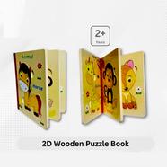 2D Wooden Puzzle Book