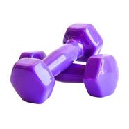 2 Kg Vinyl Dumbbell 1 Pair - Multicolor 