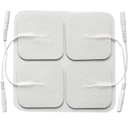 2 Pair 5x5cm Electrode Pads For Electric Tens Acupuncture Digital Therapy Machine For Slimming Electric Body Massager Frequency 