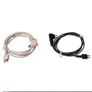 2 Pin Universal Black/Beige Adapter Cable Hearing Aid Receiver For Pocket Wire Standard Power Cord