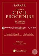Sarkar Code of Civil Procedure (Set of 2 Volumes)
