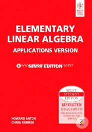 Elementary linear Algebra Applications Versions