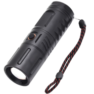 30000 Lumens Super Bright LED Flashlight USB Rechargeable Zoomable Waterproof And Power Bank Function Best For Camping Hiking Emergency