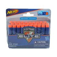 Nerf N-Strike Elite Ammo Bullets Dart Refill 30 (nerf_bullet_refill_30) - Multicolor