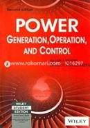 Power Generation Operation and Control (With CD) image