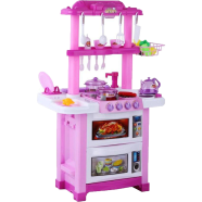 33pcs Happy Little Chef Kitchen Play Set 758B Pink Non Brand Rokomari