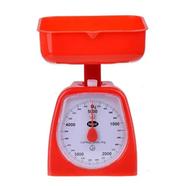 3/5kg Mechanical Kitchen Detachable Tray Vegetable Dial Baking Scale Useful