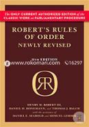 Robert's Rules of Order Newly Revised (Robert's Rules of Order 