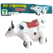 3D Lighting Cow Toy Dash 1Pcs