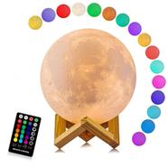 3D Moon Light with Wood Stand And Touching , Remote control Rechargeable Moonlight Lamp 3D Moon Light with Wood Stand AndTouching , Remote control Rechargeable Moonlight Lamp