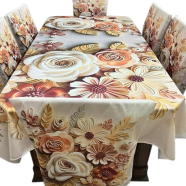 3D Print Premium Dining Table Cloth and Chair Cover Set 7 in 1 icon