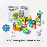 3D STEM Magnetic Sheets 98 Pcs