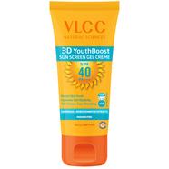 Vlcc 3D Youth Boost SPF40 Sunscreen Gel Creme 100gm - VL0011