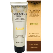 3W Clinic Collagen And Luxury Gold Perfect Whip Foam Cleansing 180 gm