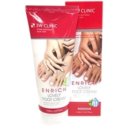 3W Clinic Pure Natural Enrich Lovely Foot Cream - 150ml