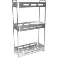 3 Layer Bathroom Storage Toilet Tank Rack Top Organizer Storing Bathroom Essentials icon