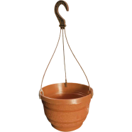 3 Pcs Plastic 7 inch Round hanging Planter tob icon