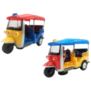 3 Wheel Musical Electric Tricycle Auto Rickshaw Toys (cng_bo_4289b_ran) - Random icon
