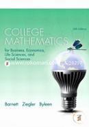 College Mathematics for Business, Economics, Life Sciences, and Social Sciences 