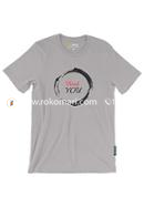 Thank You T-Shirt - XL Size (Grey Color)