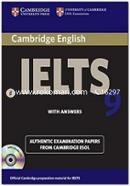 Cambridge IELTS 9 with Answers (With 2 Audio CDS)