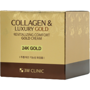3w Clinic Collagen And Luxury Gold Revitalizing Comfort Cream 24k Gold 100g