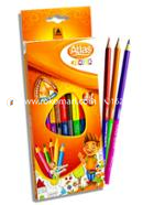 Atlas Junior Tri Bi colour Pencil - 12 colour