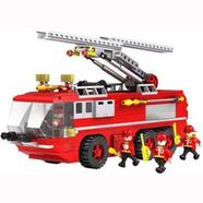 424 PCS COGO City Fire Fighter Building Brick Blocks Toys Educational DIY LEGO Set