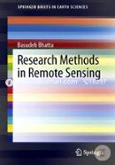 Research Methods in Remote Sensing