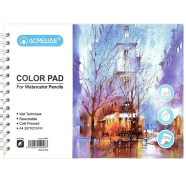 Acmeliae Color Pad For Oil Based Color Pencils (30 Page, 160g, A4 297*210mm) - 44024 icon