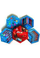 46-Piece Drawing Art Set in Papercard Box for Kids