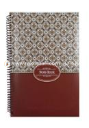 Hearts Essential Notebook - Marron Color Design
