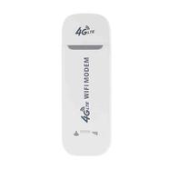 4G LTE WiFi Modem- Support All Bangladesh SIM Cards- White Color