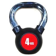 4Kg Kettlebell 1 Pair Total 8Kg - Rubber Coated