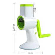 4 IN 1 Multifunctional Fruits and Vegetable Slicer - Green